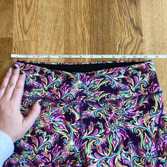 Lularoe Jade Workout Capri Cropped Leggings Size XS - Picture 9 of 11